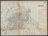 PALERMO antique town plan city map. Italy. BRADSHAW 1893 old chart