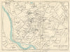 EXETER vintage tourist city town plan. Devon. WARD LOCK 1935 old vintage map