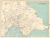 TORQUAY vintage tourist town city resort plan. Devon. WARD LOCK 1924 old map