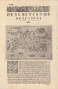 Descrittione dell' Isola di Metellino. PORCACCHI. Lesbos North Aegean 1590 map