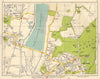 NE LONDON. Brimsdown Chingford Sewardstonebury Epping Forest 1948 old map