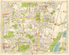 N LONDON. Noel Park Bowes Tottenham Edmonton Wood/Palmer's Green 1948 old map