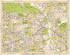 E LONDON. Ilford Manor / Upton Park East Ham Wanstead Park Forest Gate 1948 map