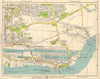E LONDON Beckton Plaistow Silvertown Woolwich Canning Town Royal Docks 1948 map