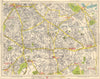S LONDON. Walworth Camberwell Peckham Walworth Bermondsey Denmark Hill 1948 map