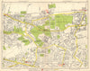 SE LONDON. Plumstead Abbey Wood Belvedere East Wickham Welling 1948 old map