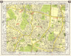 N LONDON Enfield Ponder's End Edmonton Winchmore Hill Bush Hill Park 1965 map