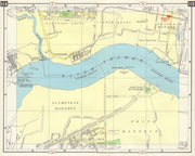 E LONDON Creekmouth Plumstead/Dagenham/Erith Marshes Dagenham Dock 1965 map