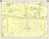 SW LONDON Heathrow Airport Harmondsworth Harlington Sipson M4 projected 1965 map