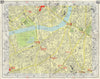 S LONDON Lambeth Pimlico Chelsea Kennington Battersea Clapham Stockwell 1965 map