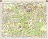 SE LONDON Charlton Woolwich Plumstead Charlton Shooters Hill Kidbrooke 1965 map
