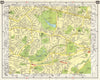 SE LONDON Blackfen Bexleyheath Blendon Albany Park Bexley North Cray 1965 map