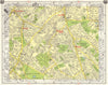 S LONDON Mitcham Tooting Streatham West Norwood Norbury Eastfields 1965 map