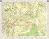 S LONDON Croydon Selhurst Woodside Addiscombe South Norwood Elmers End 1965 map