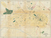 Plano de Ciudad de México. Mapa de la ciudad. City/town plan 1935 old