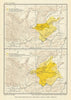 Beginnings of Ancient China 1900-1300 BC. Hsia Shang Wu-ting dynasties 1935 map