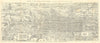 London in the time of the Tudors, circa 1560, after Ralph Agas. 41x96cm 1908 map