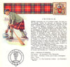 Chisholm. Scotland Scottish clans tartans arms badge 1963 old vintage print