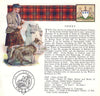 Innes. Scotland Scottish clans tartans arms badge 1963 old vintage print