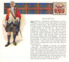 MacBeth. Scotland Scottish clans tartans arms 1963 old vintage print picture