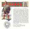 Maclaine of Lochbuie. Scotland Scottish clans tartans arms badge 1963 print