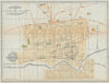 MONTERREY city/town plan. Mexico. Mapa de la ciudad. City/town plan 1938