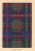 Cameron of Erracht. Scottish Clan Tartan. SMALL 8x11.5cm 1937 old print