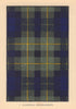 Campbell of Breadalbane. Scottish Clan Tartan. SMALL 8x11.5cm 1937 old print