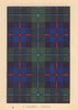 Campbell of Cawdor. Scottish Clan Tartan. SMALL 8x11.5cm 1937 old print