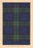 42nd Royal Highland Regiment (Black Watch). Scottish Tartan. SMALL 8x11.5cm 1937