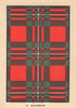 MacGregor. Scottish Clan Tartan. SMALL 8x11.5cm 1937 old vintage print picture