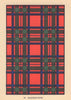 Mackintosh. Scottish Clan Tartan. SMALL 8x11.5cm 1937 old vintage print