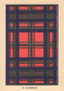 Matheson. Scottish Clan Tartan. SMALL 8x11.5cm 1937 old vintage print picture