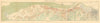 Région du Médoc. Bordeaux wine map. Grands crus. HAUSERMANN 1901 old