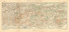 Région du Mâconnais. Burgundy wine map. HAUSERMANN 1901 old antique chart
