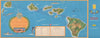 Hawaiian Airlines between the islands. Pictorial network route map. 9