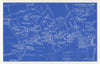 LONDON GENTLEMENS' & LADIES CLUBS St James's Mayfair Whitehall 1965 old map