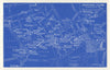 LONDON GENTLEMENS' & LADIES CLUBS St James's Mayfair Whitehall 1965 old map