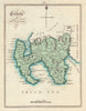 County of Wigton. Wigtownshire. SAYER / ARMSTRONG 1794 old antique map chart