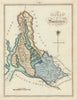 County of Dumbarton. Dunbartonshire. SAYER / ARMSTRONG 1794 old antique map