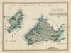 Counties of Ross & Cromarty. SAYER / ARMSTRONG 1794 old antique map plan chart