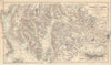 Chart of the Upper Clyde Estuary. Greenock plan. Admiralty/SWANSTON 1866 map