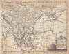 Turky in Europe & Hungary. Balkans Ukraine Greece Romania Bulgaria 1780 map