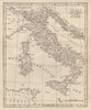 Italy with the Islands of Sicily, Sardinia & Corsica. COOKE 1801 old map