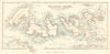 Wellington Channel Melville Island. Bathurst Canadian Arctic FULLARTON c1862 map