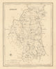 COUNTY ARMAGH antique map for LEWIS by CREIGHTON & DOWER - Ulster 1837 old