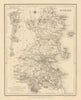 COUNTY DUBLIN antique map for LEWIS by CREIGHTON & DOWER - Ireland 1837
