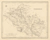 COUNTY FERMANAGH antique map for LEWIS by CREIGHTON & DOWER - Ulster 1837