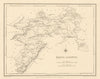 KINGS COUNTY (OFFALY) antique map for LEWIS - CREIGHTON & DOWER - Ireland 1837