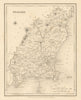 COUNTY WEXFORD antique map for LEWIS by CREIGHTON & DOWER - Ireland 1837